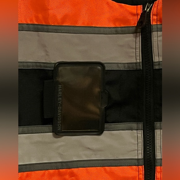 Harley Davidson Adjustable Hi-Vis Reflective Vest - Picture 3 of 11